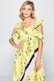  Floral Pleat-romantic Dress