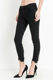 Destroyed Hem Jeans