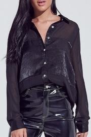  Mesh Button Down