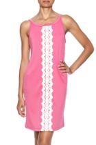  Button Back Lace Dress