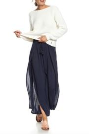  Open-back Twist Sweater