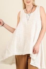  Sleeveless Asymmetrical Top