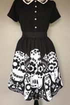  Dia-de-los-muertos Skirt