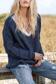  Deep Neck Sweater