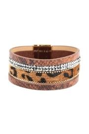  Animal-print Faux-leather-bracelet