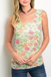  Sequin Flower Tank