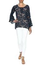  Lace High Low Tunic