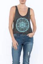  Mandala Slouchy Tank