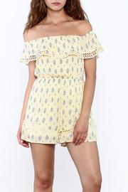  Yellow Tribal Romper