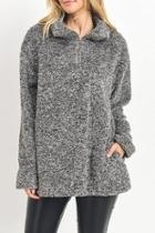  Fuzzy Pullover Sweater