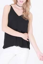  Strappy V Neck Top