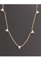  Diamond Traingle Necklace