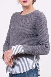  Knitted Layered Sweater
