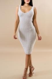  Knit Sweater Midi