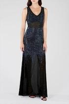  Rhinestones Maxi Dress