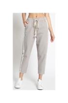  Cropped Cotton Pants