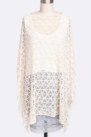  Loose Knit Poncho