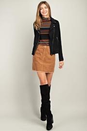  Camel Cord Skirt
