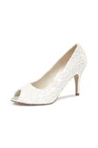  Cosmos Ivory Lace Heels
