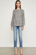  Open Stitch Cable Pullover