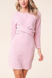  Blush Cross-front Dress