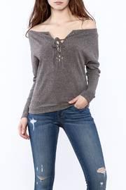  Tie Up Off Shoulder Top