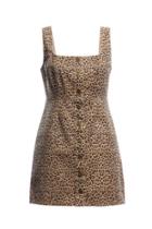  Cheetah Jumper Dress