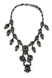  Skull Necklace/earrings Set