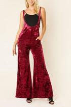  Crushed Velvet Overall
