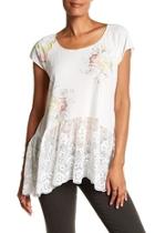  Peplum Antique Tee