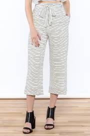  Stripe Cropped Pants