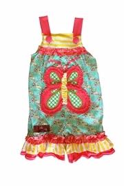  Floral Butterfly Romper