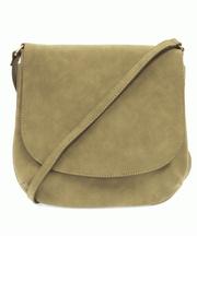  Jackie Large Flap Sueded Medium Crossbody Handbag
