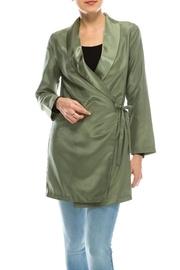  Olive Blazer Dress