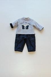  Navy Dog One Piece