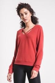  Strappy Knit Sweater