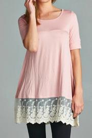  Lace Tunic Top