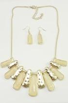  Blush Gold Necklace Set