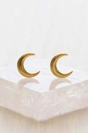  Crescent Moon Studs
