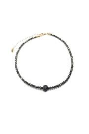  Pave Bead Choker