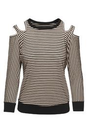  Genevieve Dolman Cutout Tee