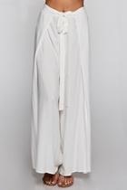  Ivory Wrap Pant