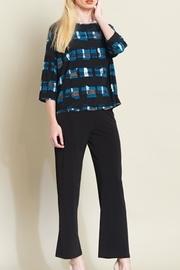  Silky Plaid Top