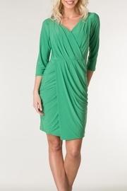 Rouched Silken Dress