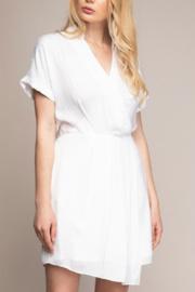  Asymmetrical Slit Dress