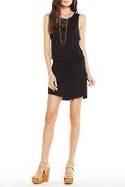  Drape Back Drawstring Dress