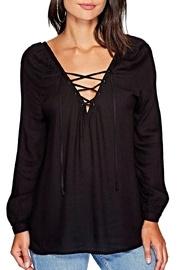  Boothe Lace-up Top