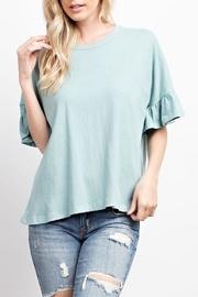 Seafoam Organic-cotton Tee