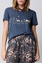  Living The Dream Distressed Tee