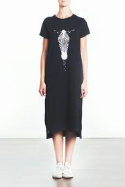  Oversized Zebra Dress